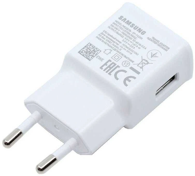 Įkroviklis Samsung EP-TA200NWE 15W + Type-C kabelis baltas