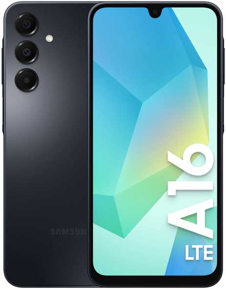 Išmanusis telefonas Samsung Galaxy A16 A165 Dual Sim 4GB RAM 128GB – Juodas