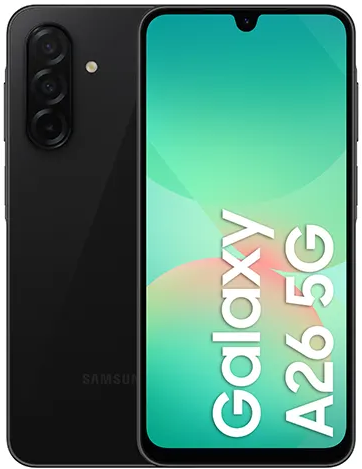 Išmanusis telefonas Samsung Galaxy A26 5G A266 Dual Sim 6GB RAM 128GB – Juodas