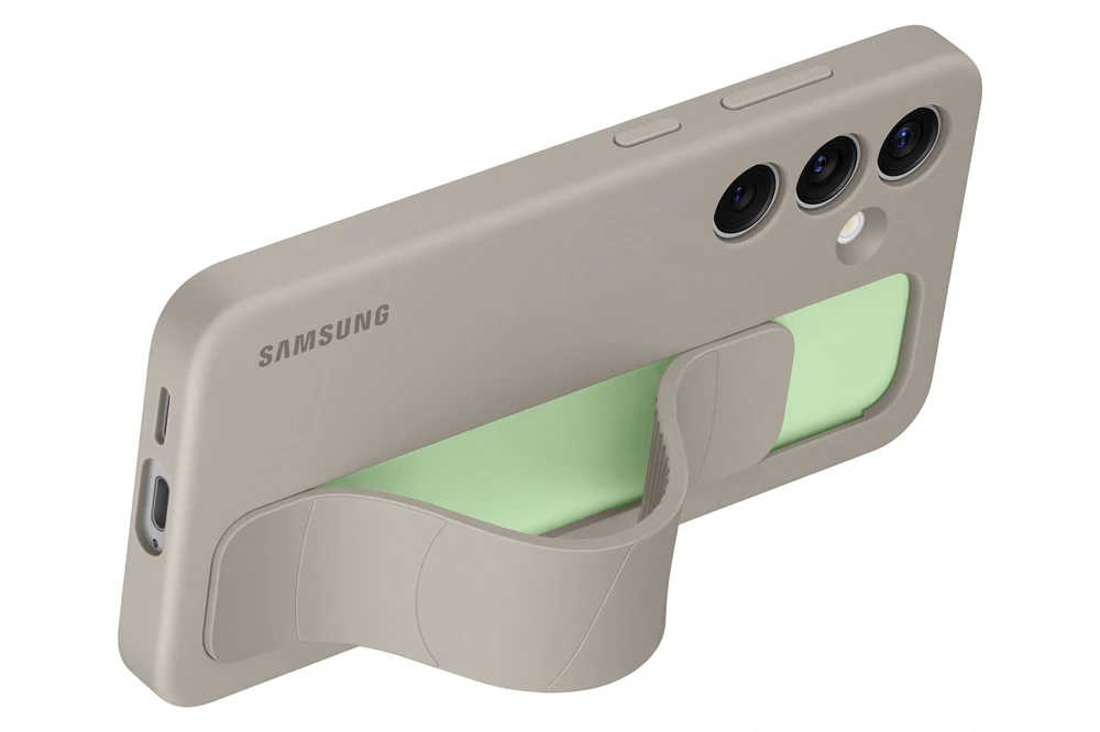 Dėklas „Samsung Galaxy S24“ stovinčio rankenos dangtelis
