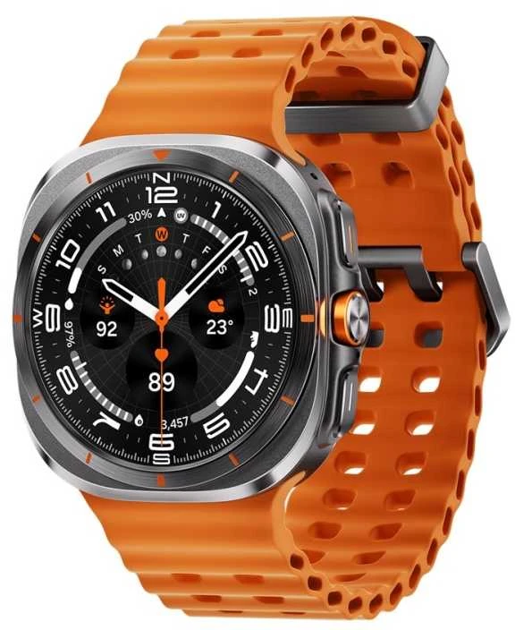 Išmanusis laikrodis Samsung L705 Galaxy Watch Ultra LTE, Titanium Pilkas