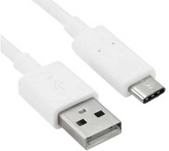 112803 Samsung įkrovimo kabelis / duomenų kabelis USB prie USB-C 1,5 m baltas BULK – EP-DW700CWE