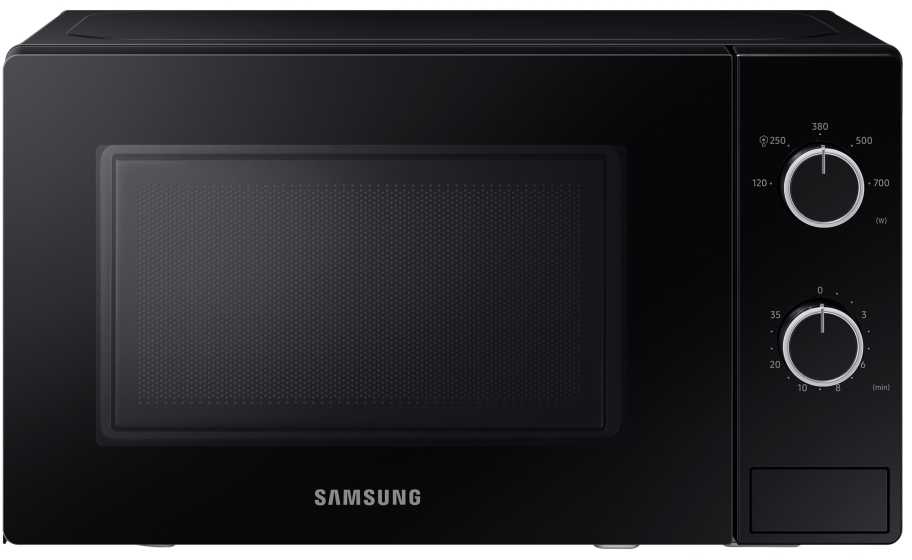 Mikrobangų krosnelė Samsung SAMSUNG MS20A3010AL/EG, microwave (juodas)
