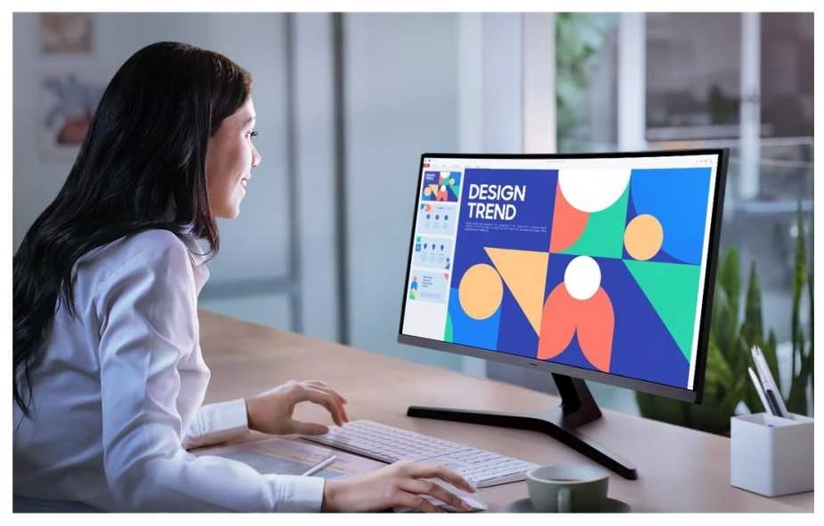 Monitorius Samsung  LS27D390GAUXEN 27 " | VA | FHD | 16:9 | 100 Hz | 4 ms | 1920 x 1080 pikselių | 250 cd/m² | HDMI jungtys quantity 1 | Juoda