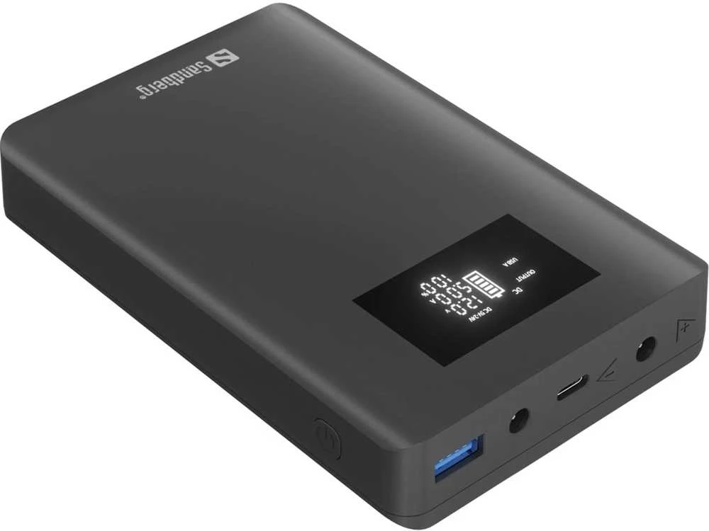 SANDBERG Nešiojamas kompiuteris Powerbank 20000 PD100W