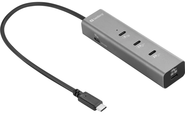 Stacja/replikator Sandberg USB-C 5-in-1 MediaDock (136-78)