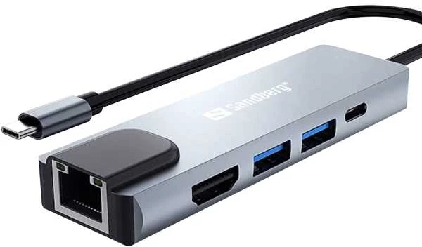 Sandberg USB-C adapteris su Ethernet jungtimi