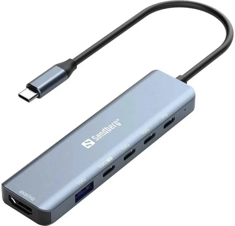Sandberg 136-77 USB-C daugiafunkcė jungtis