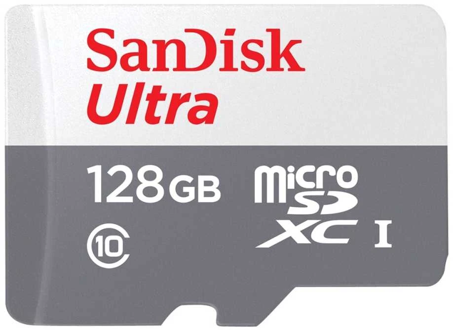 SanDisk Ultra 128GB Micro SDXC atminties kortelė