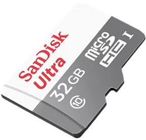 Atminties kortelė SanDisk Ultra Micro SDHC UHS-I Class 10, 32 GB, su adapteriu