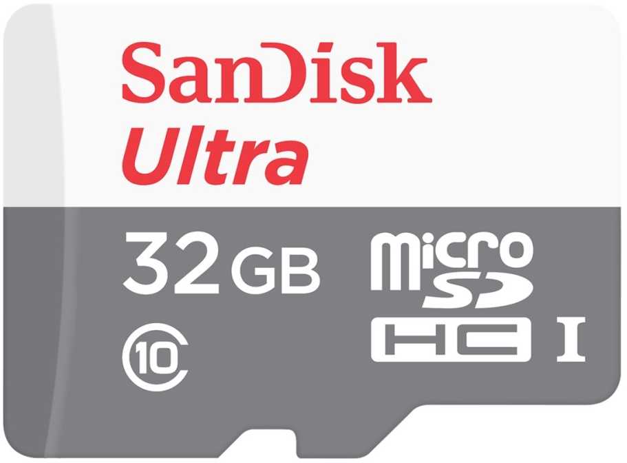 Sandisk 32 GB „Ultra Micro SDHC“ ir SD atminties kortelės adapteris