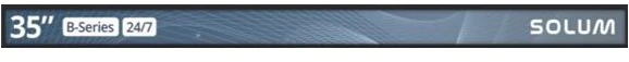 Monitorius Sandisk SOLUM B35A Lentynos krašto ekranas 35"