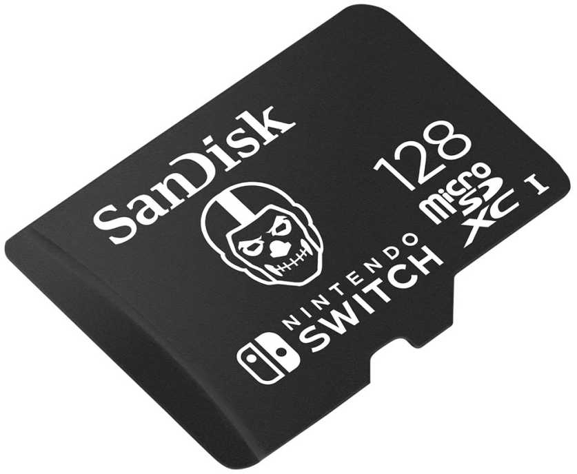 Atminties kortelė SanDisk Micro SDXC Fortnite Skull Trooper 128GB