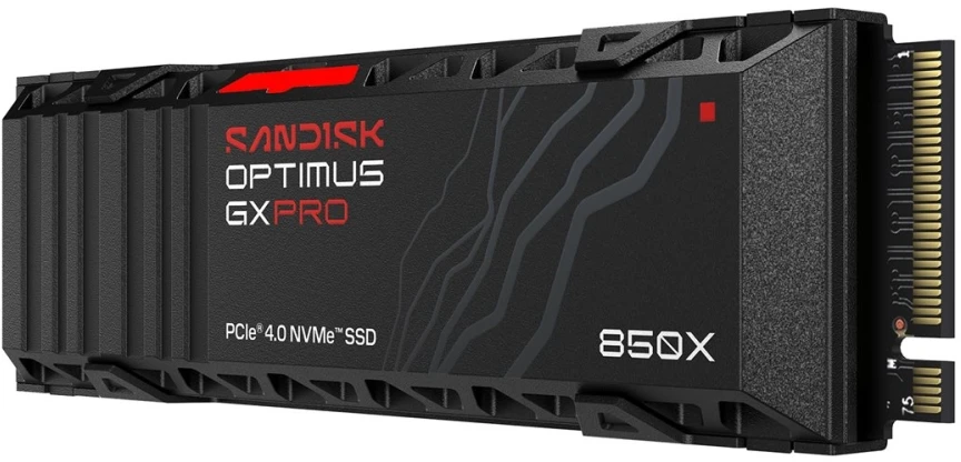Sandisk SSD OPTIMUS GX PRO 850X NVMe 8TB Heatsin