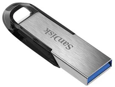 SanDisk Ultra Flair, 256 GB, USB A tipo, 3.2 kartos 1 (3.1 kartos 1), 150 MB/s, Be dangtelio, Juoda, Sidabras