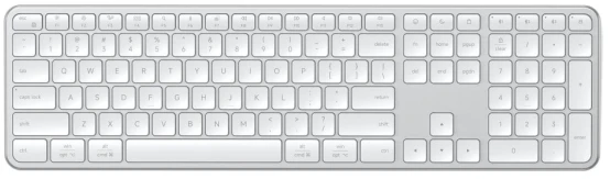 Belaidė klaviatūra QWERTY Satechi Slim EX3 Mac / PC ST-KEX3S-EN sidabrinis