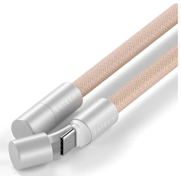 „Satechi OntheGo?“ USB-C virvelės laidas – dykumos rožė