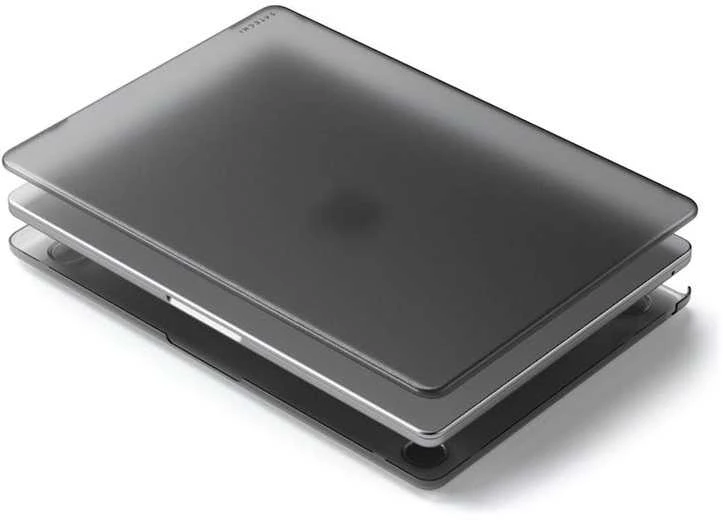 SATECHI Eco Hardshell dėklas, skirtas MacBook Air M2 – tamsus
