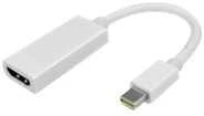 Vaizdo Adapteris - Savio CL-57 Mini DisplayPort į HDMI 0,2 m Baltas