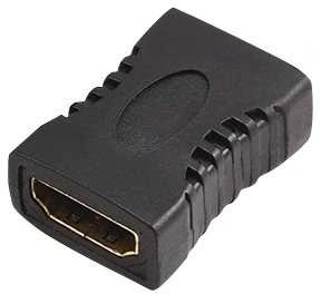 Adapteris - SAVIO CL-111 HDMI (F) į HDMI (F) Tiesus Juostinis Juodas