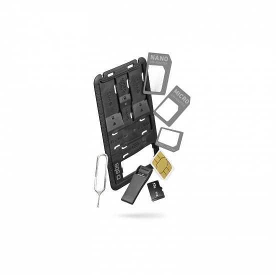 SBS Adapteris SIM rinkinys 3 viename+ TF skaitytuvas