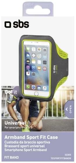 Dėklas SBS Universal-Hülle für den Arm, Dydis XL (72 x 140 mm), juodas