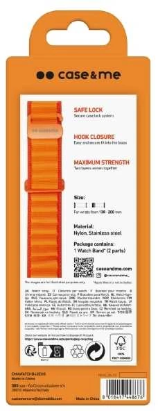 Case4Me SBS Ekstremalus dėklas Apple Watch 38/40/41 mm. Oranžinis