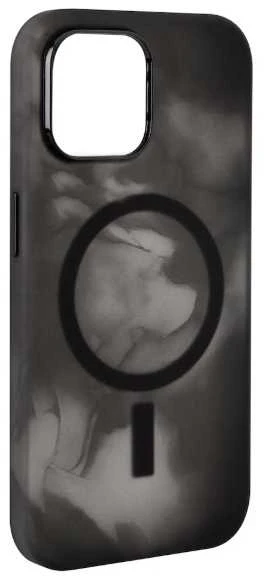 iPhone 15 Puro AQUA lankstus plastikinis dėklas – suderinamas su „MagSafe“ – juodas