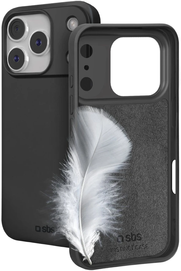 Dėklas SBS Instinct iPhone 17 Pro Case - Juodas