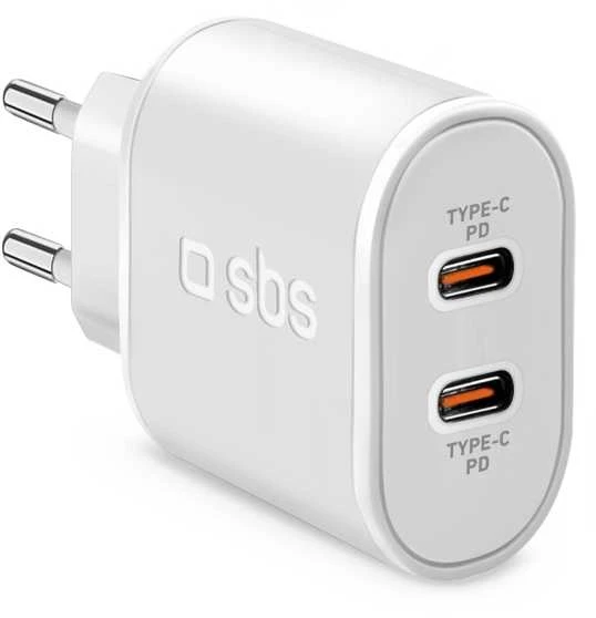 Nezatříděno SBS Mobile SBS PD kelioninis įkroviklis 20W 2x USB-C