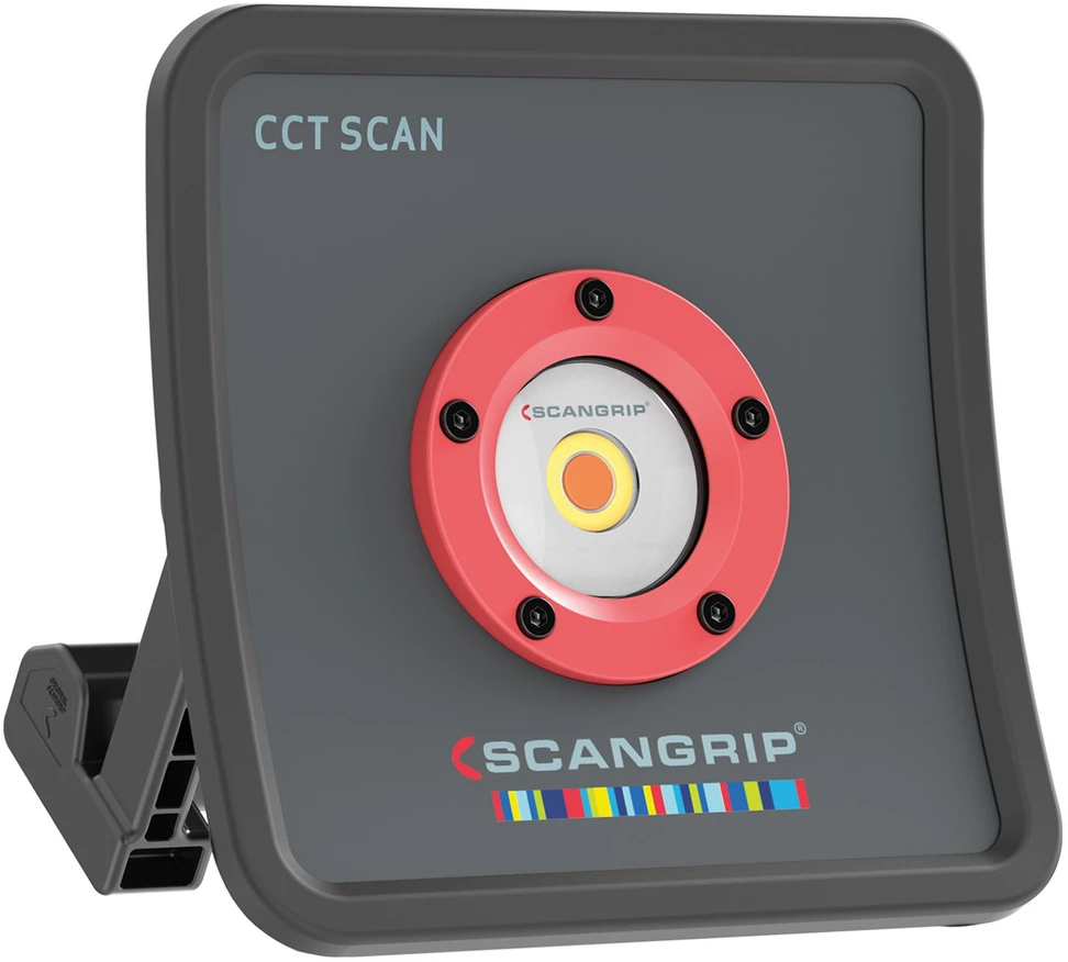 „Scangrip“ belaidė LED darbo lempa CRI+ CCT SCAN, skirta detalizuoti 1200 lm MULTIMATCH R 03.5658