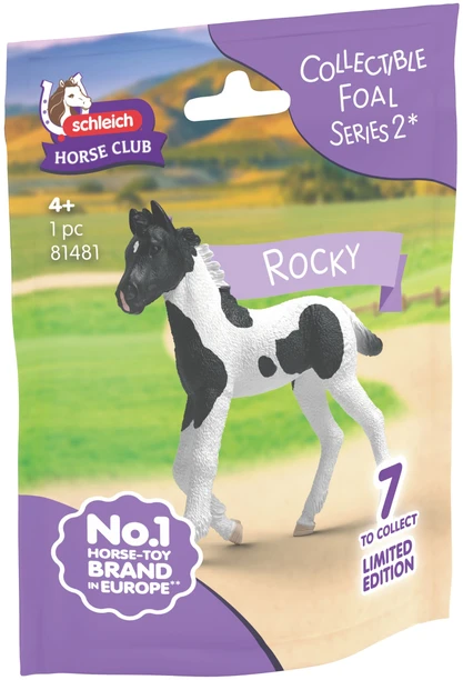 Schleich 21 kolekcionuojamas kumeliukas CDU pakuotėje – 2 serija