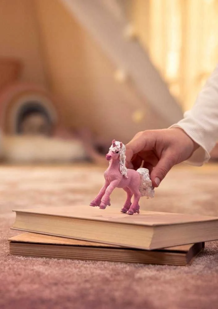 Schleich figūrėlė rožinis vienaragio kumeliukas