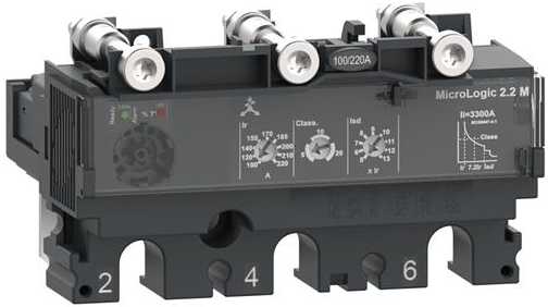 Schneider Electric Relæ Micrologic 2,2M 3P 100A, modelis - 10450600 ...