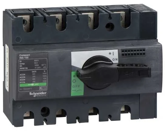 Schneider Electric Schneider Switch Disconnect 4P 100A INS100 (28909)