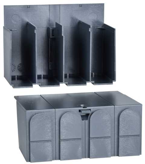 „Schneider Compact INS/INV“, gnybtų dangteliai, skirti „Interpact INS“ 4 vnt./2kpl 40/160A 3/4P