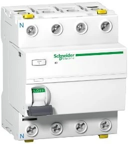 Schneider Electric Schneider Liekamosios srovės grandinės pertraukiklis 4P 40A 0,03A tipas A iID - A9Z21440