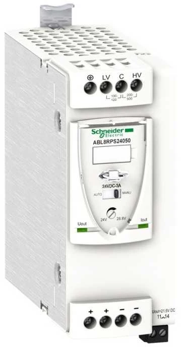 Schneider maitinimo šaltinis ABL8RPS24050 priekinis vaizdas