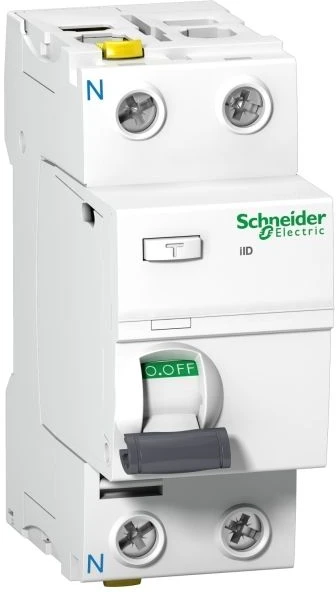 Schneider Electric Schneider Liekamosios srovės grandinės pertraukiklis 2P 40A 0,03A tipas A iID - A9Z21240