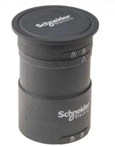 Schneider Electric Nuolatinės srovės signalizacijos kolonėlės modulio bazė Juodas XVUC21B