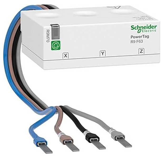 Schneider Electric Energijos jutiklis Resi PowerTag 3PN Flex su 25 cm laidu, tiesioginis matavimas iki 63 A