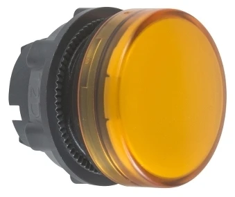 Schneider Electric Light indikatoriaus galvutė Ø22 geltona paprastas LED objektyvas - ZB5AV053
