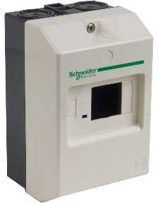 Schneider Electric „Schneider“ variklio grandinės pertraukiklio korpusas GV2ME/GZ1 IP41 - GV2MC01