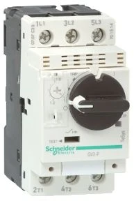 Schneider Electric Schneider Motor jungiklis 3P 2.2kW 4-6.3A GV2P10