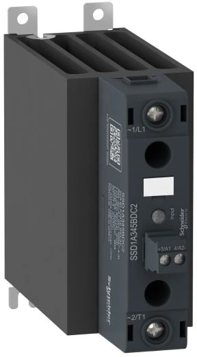 „Schneider Electric Harmony Relay“ serijos kietojo kūno sąsajos relė, 32 V nuolatinės srovės valdymas, 60 A apkrova, montuojama ant DIN bėgelio