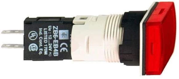 Schneider Electric Signal lempa 16mm raudona 24V AC/DC (XB6DV4BB)