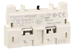 Schneider Electric „Schneider“ pagalbinio kontakto 1P tvirtinimas priekyje (GVAE1)