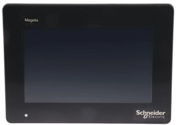 Schneider Electric HMIDT serijos Magelis GTU jutiklinis HMI ekranas – 7 col., TFT ekranas, 800 x 480 pikselių, 17,8 cm (7"), 800 x 480 pikselių, LCD, TFT-LCD, 4:3, juodas