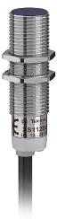 Schneider Electric indukcinis jutiklis M12 4mm dengtas 12-24V DC PNP 1Z kabelis 2m (XS112B3PAL2)