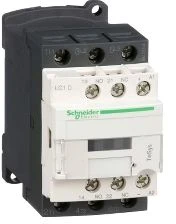 Schneider Electric Schneider maitinimo kontaktorius 9A 3P 24V DC 1NO 1NC (LC1D09BL)